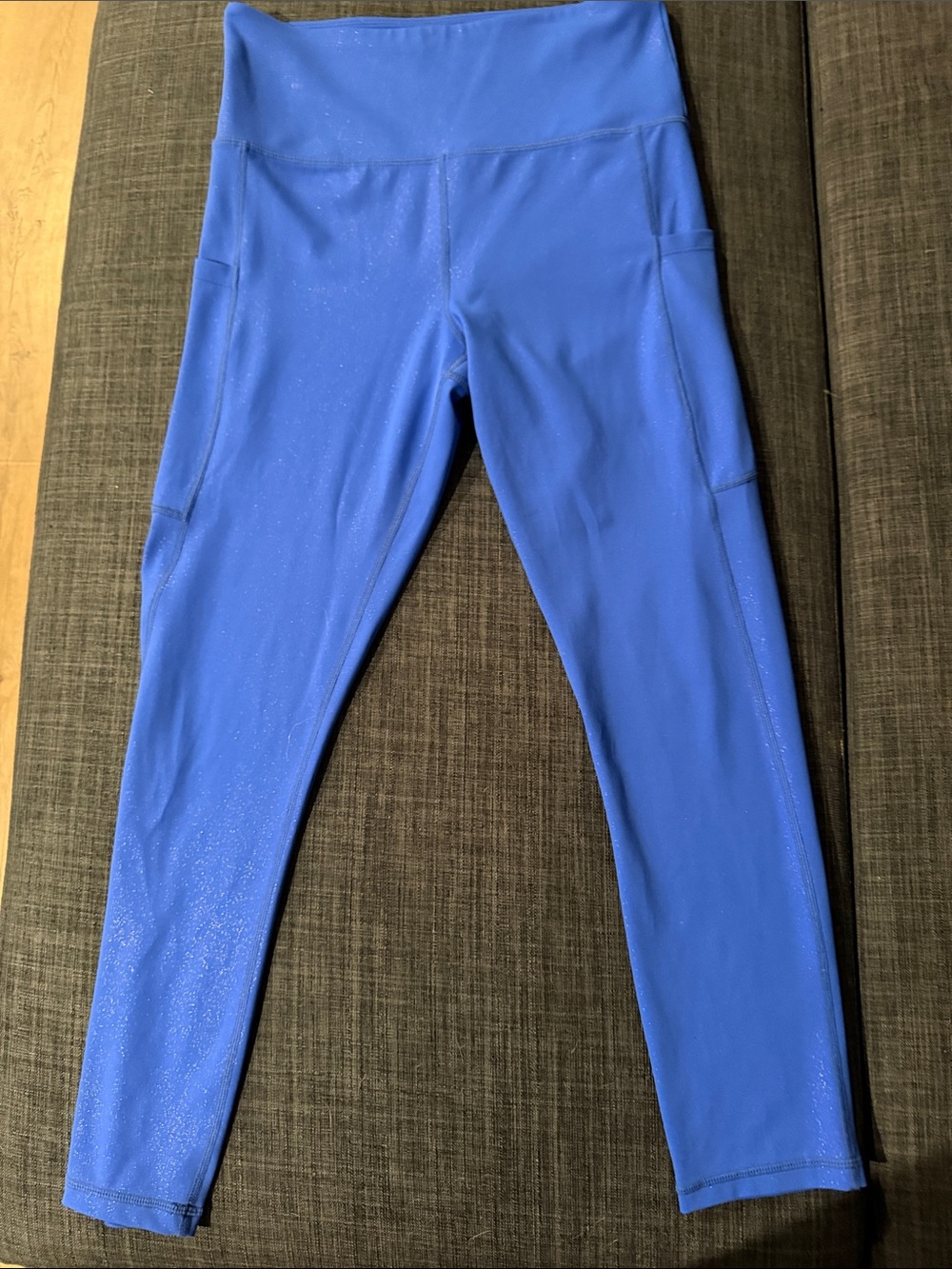 High-Rise Pocket Leggings in Cobalt Blue